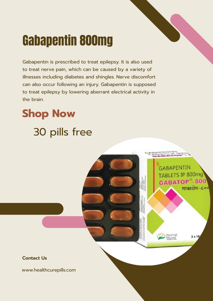 Gabapentin 800mg 